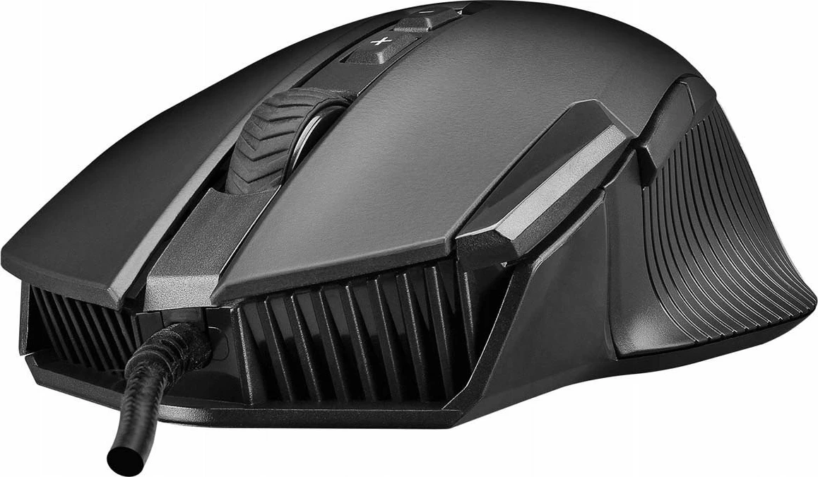 Maus gaming Rampage SMX-G39 Comfort, 12800 DPI, USB me kabllo 1.8 m, RGB, e zezë