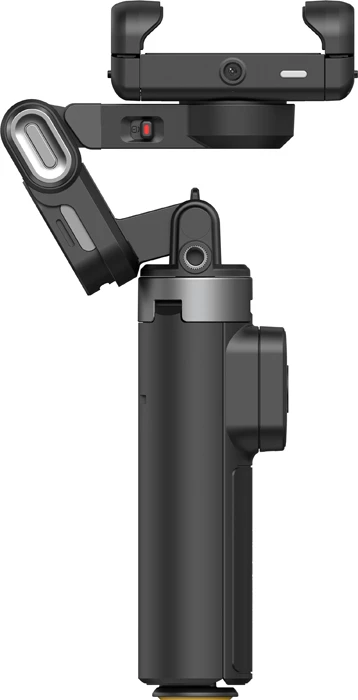 Gimbal mini AOCHUAN Smart M3 Pro mini, 4-në-1, AI face tracking pa aplikacion, RGB, Bluetooth remote, 66 cm, i zi