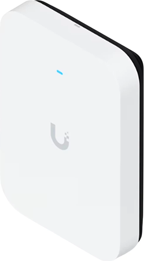 Access point Wi‑Fi Ubiquiti U7-Pro-XG-Wall, tri-band 2.4/5/6 GHz, 5.8 Gbps, 1x RJ-45, PoE+, i bardhë
