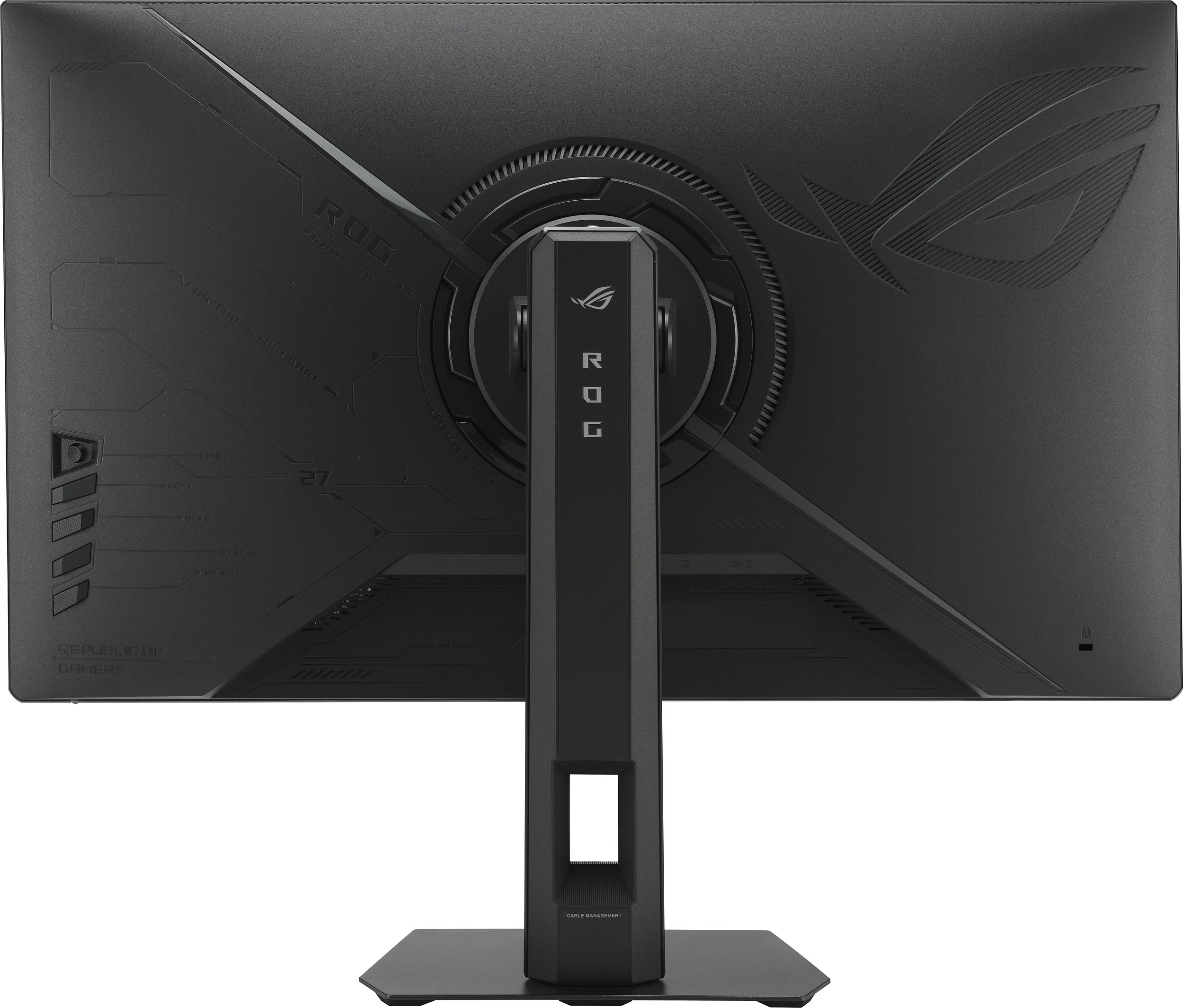 Monitor ASUS 90LM0D10-B01171, 27 inç QHD 2560x1440, Fast IPS, 220Hz, 1ms, HDR, FreeSync Premium/G-SYNC, i zi