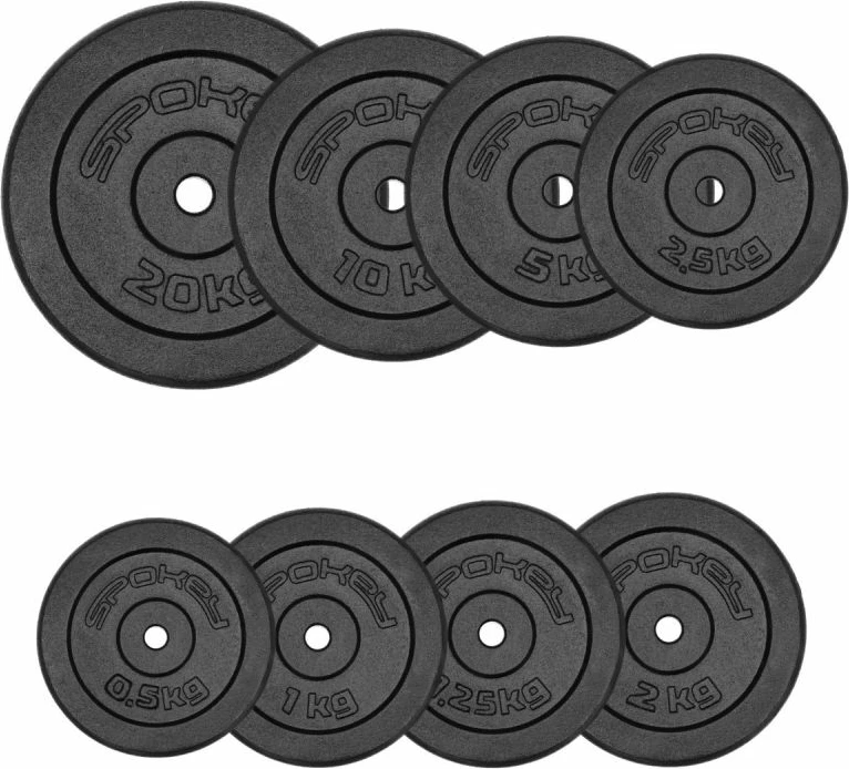 Peshë hekuri Spokey, 5kg, e zezë