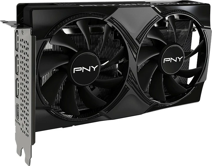 Kartelë grafike PNY GeForce RTX 5060, 8GB GDDR7, 2 ventilatorë, e zezë