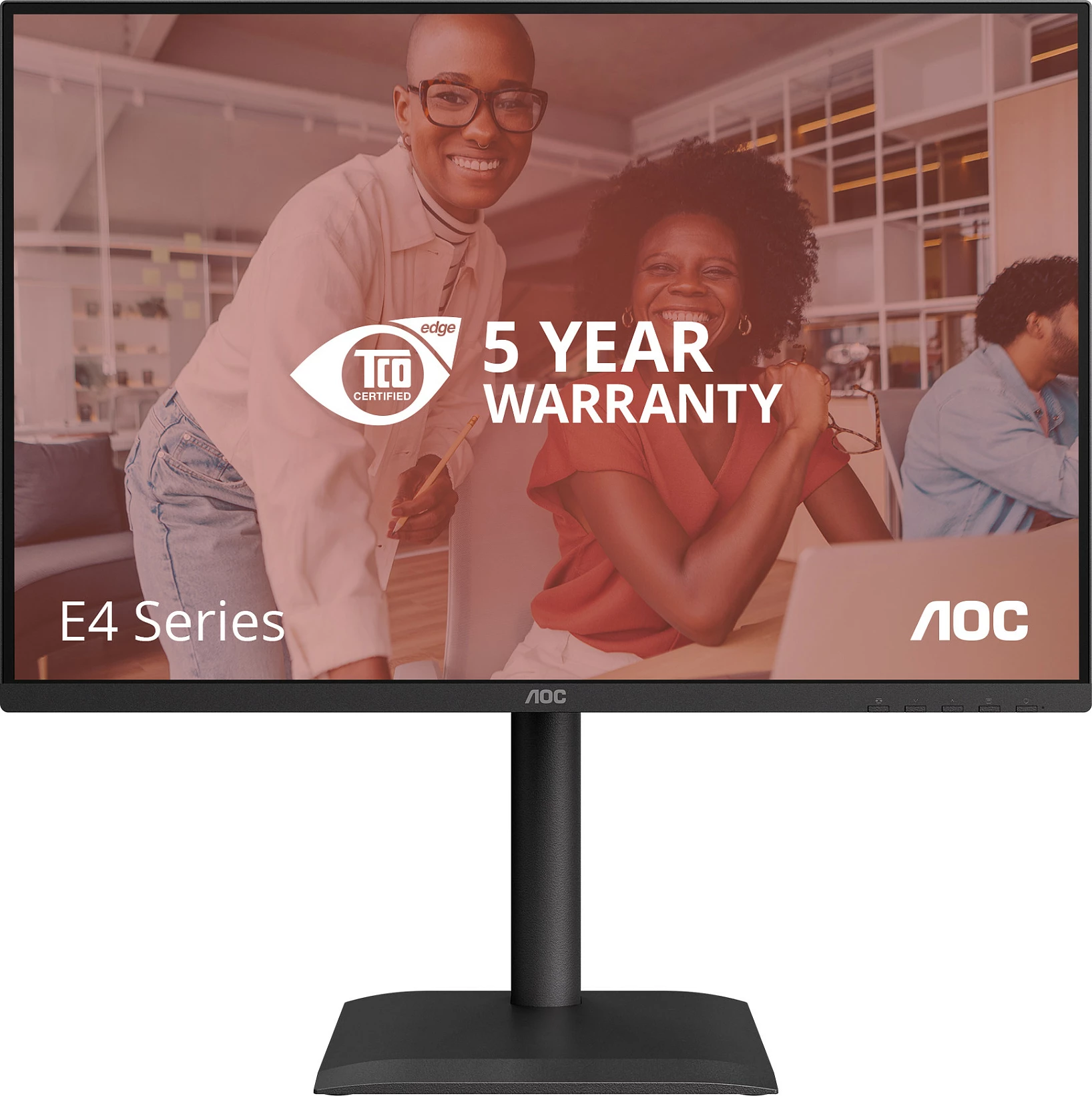 Monitor AOC X24E4U 24" WUXGA 100Hz, 1920x1200, USB Hub, Altoparlantë, i zi