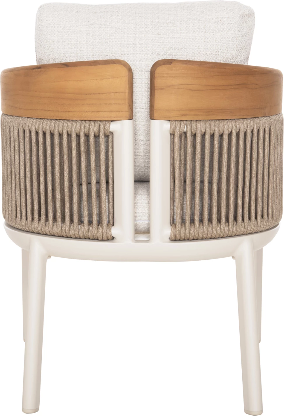 Karrige ngrënieje Ethereal, krahë, bezhë, krem, dru natyral