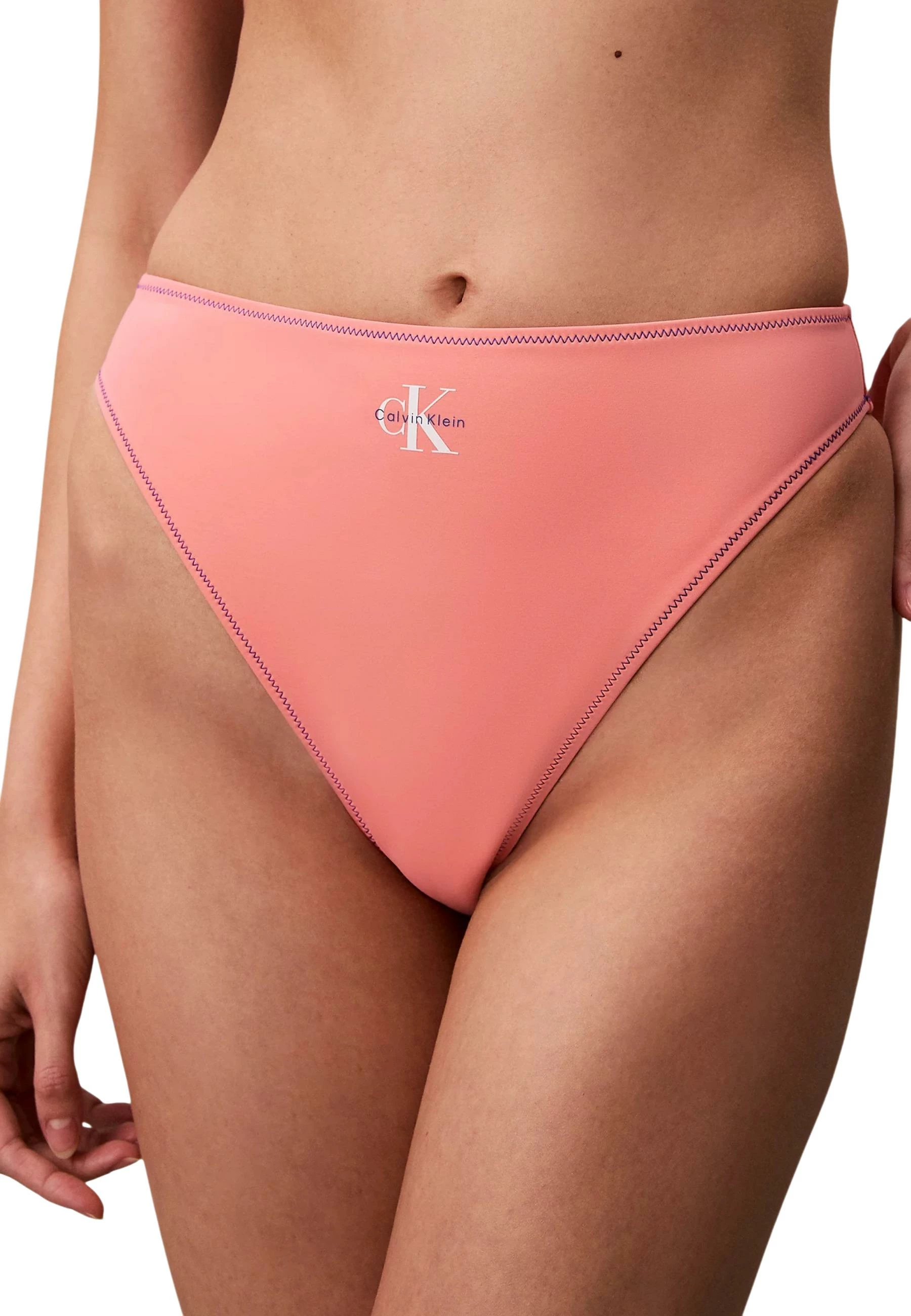 Bikine për femra Calvin Klein Jeans LV00Q61147, rozë pudër [Madhësia: L]