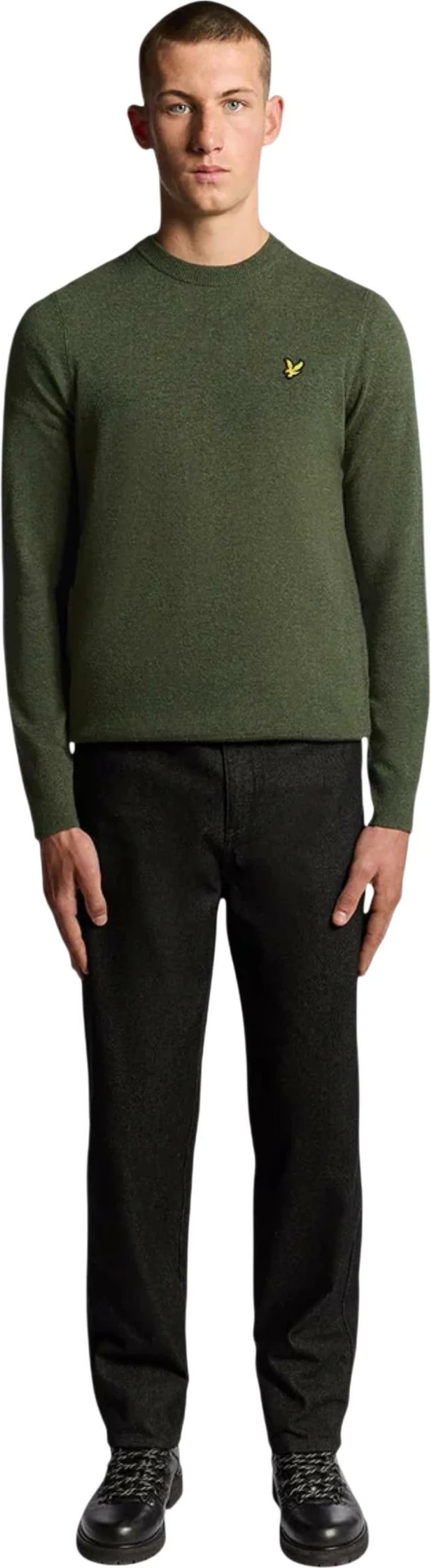 Xhemper për meshkuj Lyle & Scott KN2114VC, i gjelbër [Madhësia: XL]
