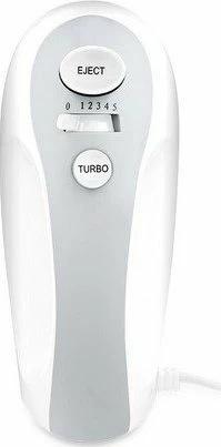 Mikser dore Zelmer ZHM2450 700W 5 shpejtësi me Turbo, me rrahëse dhe grepë brumi, i bardhë
