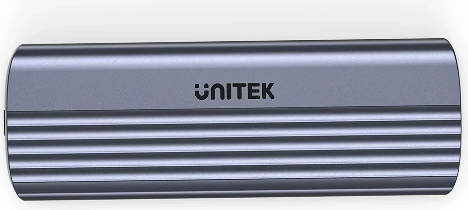 Kasë për disk M.2 Unitek S1241B01, USB-C 10Gbps, Gri