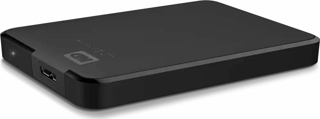Hard disk i jashtëm WD Elements Portable WDBUZG0010BBK-WESN 1TB USB 3.0 2.5\", i zi