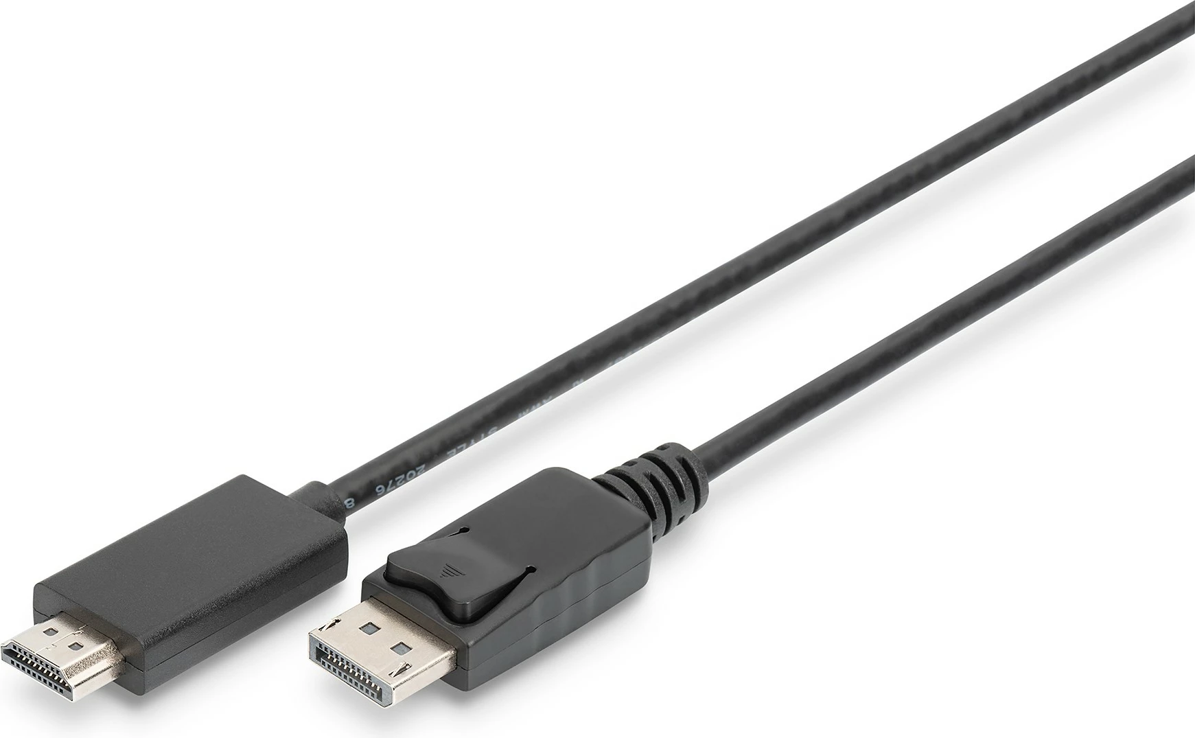 Kabllo adapter Digitus DisplayPort në HDMI, 3m, 4K, e zezë