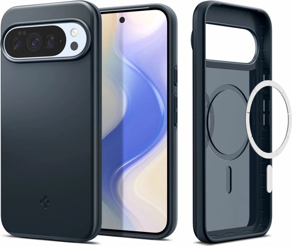 Mbështjellës Spigen Thin Fit Mag për Google Pixel 10 Pro XL, MagSafe, ultra i hollë, grafit, 1 copë