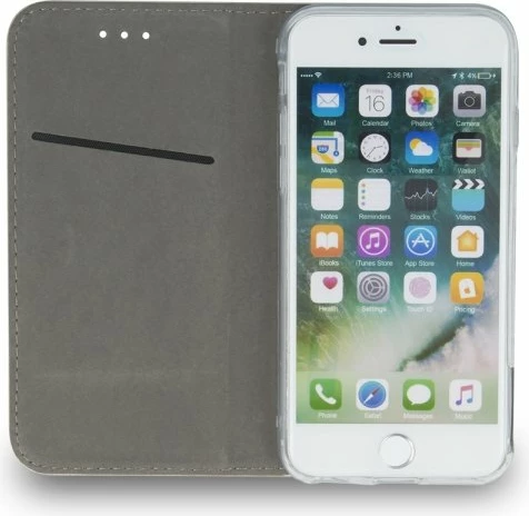 Mbështjellës HAVANA 13099 Premium Flip për iPhone 13 6.1, e kuqe burgundy