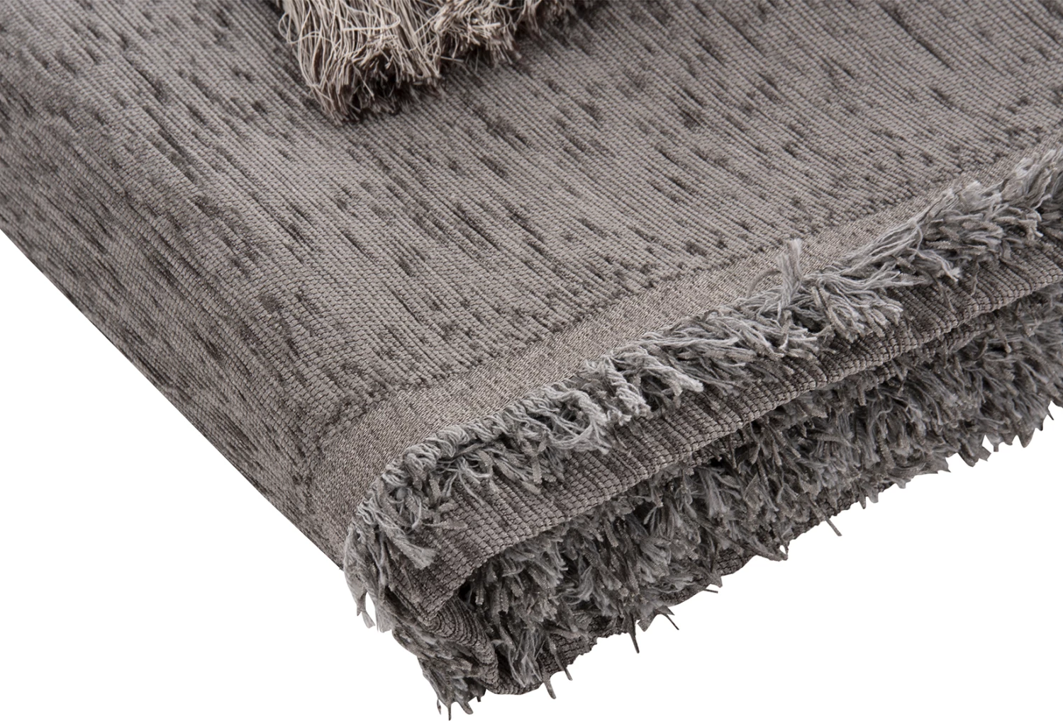 Mbulesë divani me franja DREAMTOPIA FH12161.07 ngjyrë gri 245x170cm