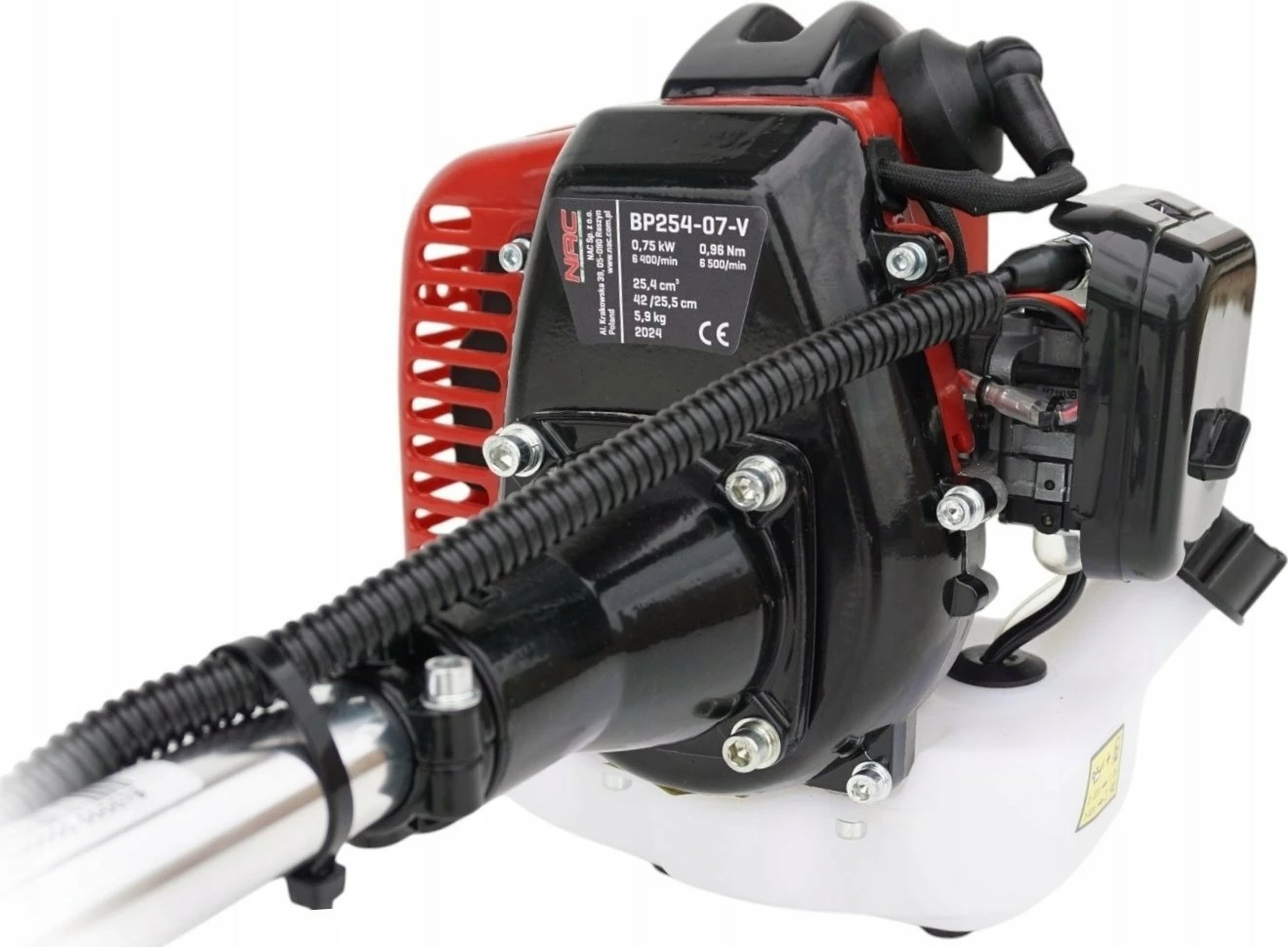 Trimer benzine NAC BP254-07-V 25.4cm³ 42cm 2-takt, kuqe/zezë