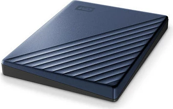 Hard disk Western Digital My Passport Ultra, 2 TB, USB 3.2 Gen 1, e zezë, e kaltër