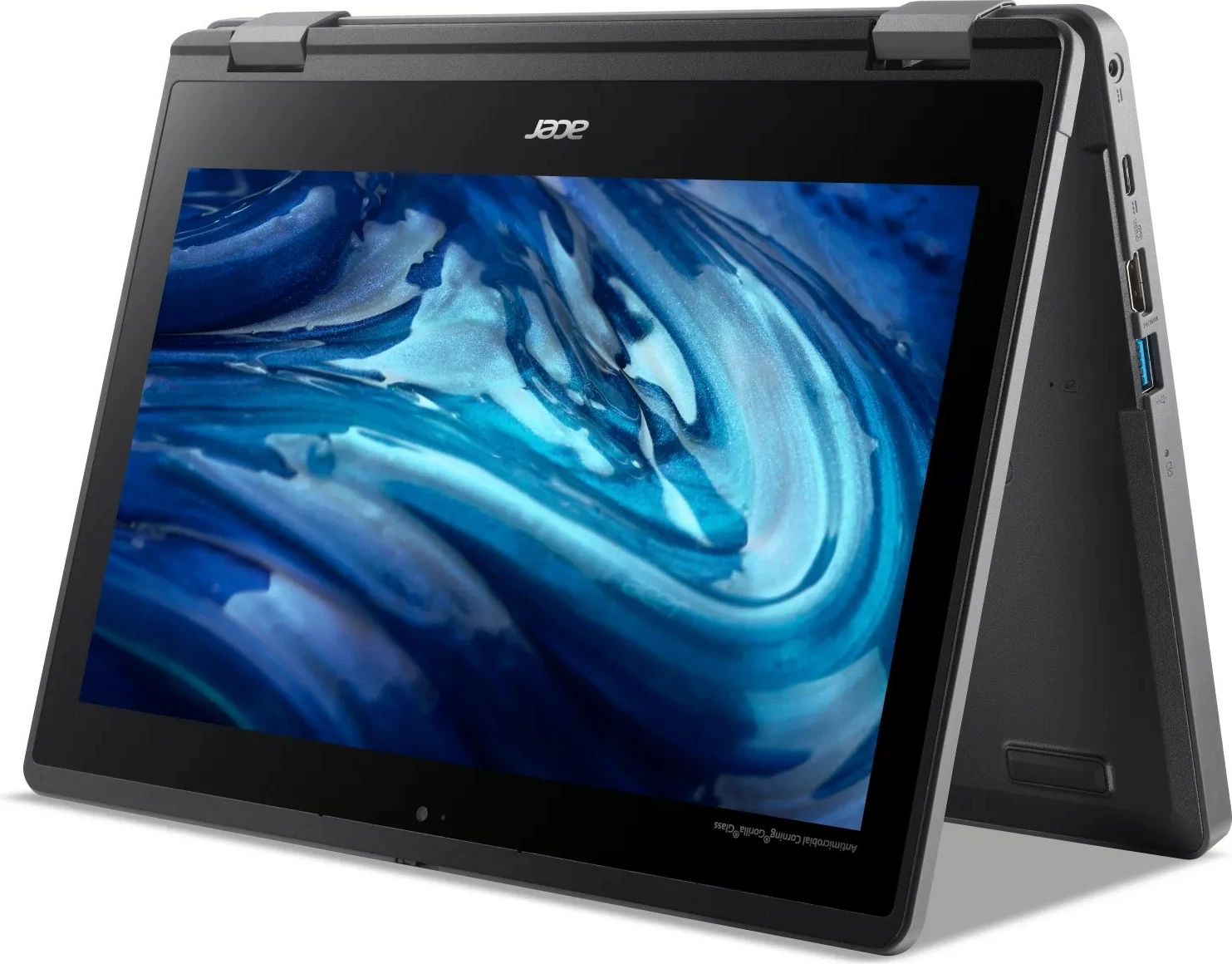 Kompjuter portativ konvertues Acer TravelMate B3 Spin N200, 8GB RAM, 256GB SSD, 11.6" Full HD, gri