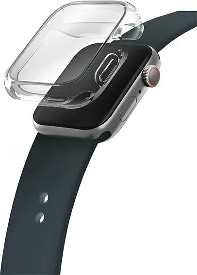 Mbështjellës UNIQ Garde për Apple Watch 7/8/SE2 41mm, Transparent