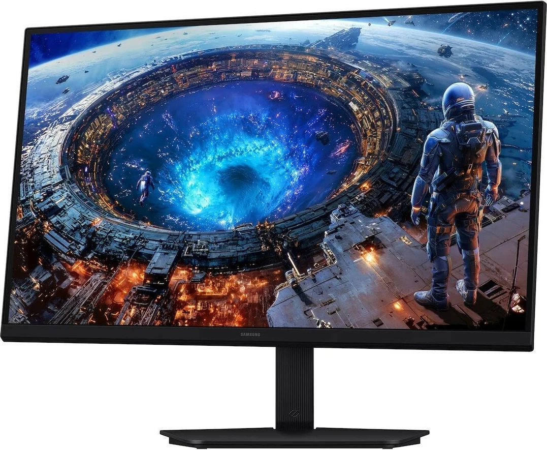 Monitor gaming Samsung Odyssey G8 LS27HG806EFXEN, 27", Fast IPS, Dual Mode 5K 180Hz / QHD 360Hz, HDR10, i zi