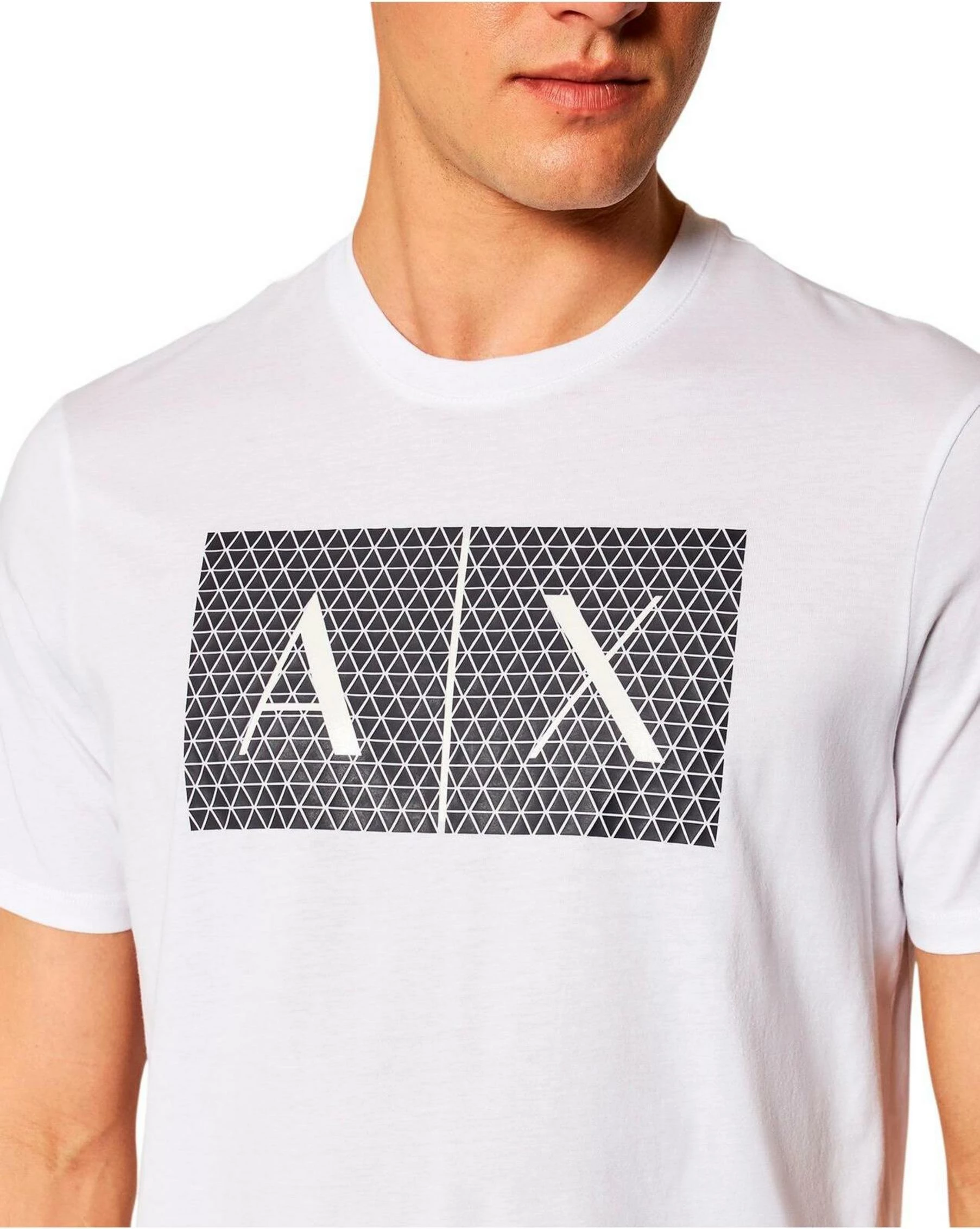 Maicë për meshkuj Armani Exchange 8NZTCK Z8H4Z, e bardhë [Madhësia: XXL]