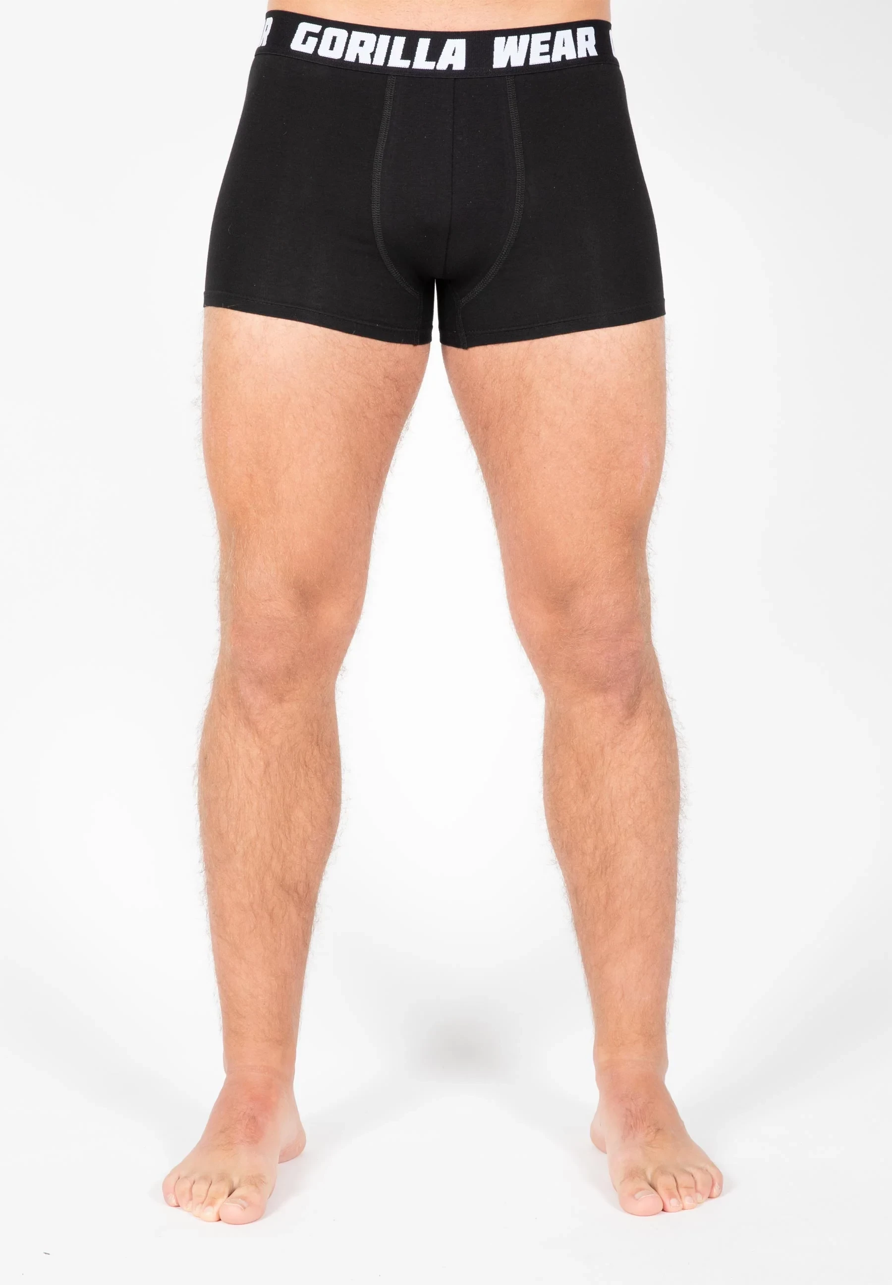 Gorilla Wear Boxershorts 3-Pack - Black [Madhësia: 3XL]