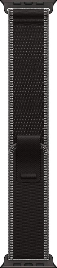 Apple Watch 49mm Loop Black/Charcoal Trail Loop - M/L - Black Titanium Finish