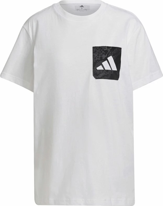 Maicë për femra adidas, e bardhë