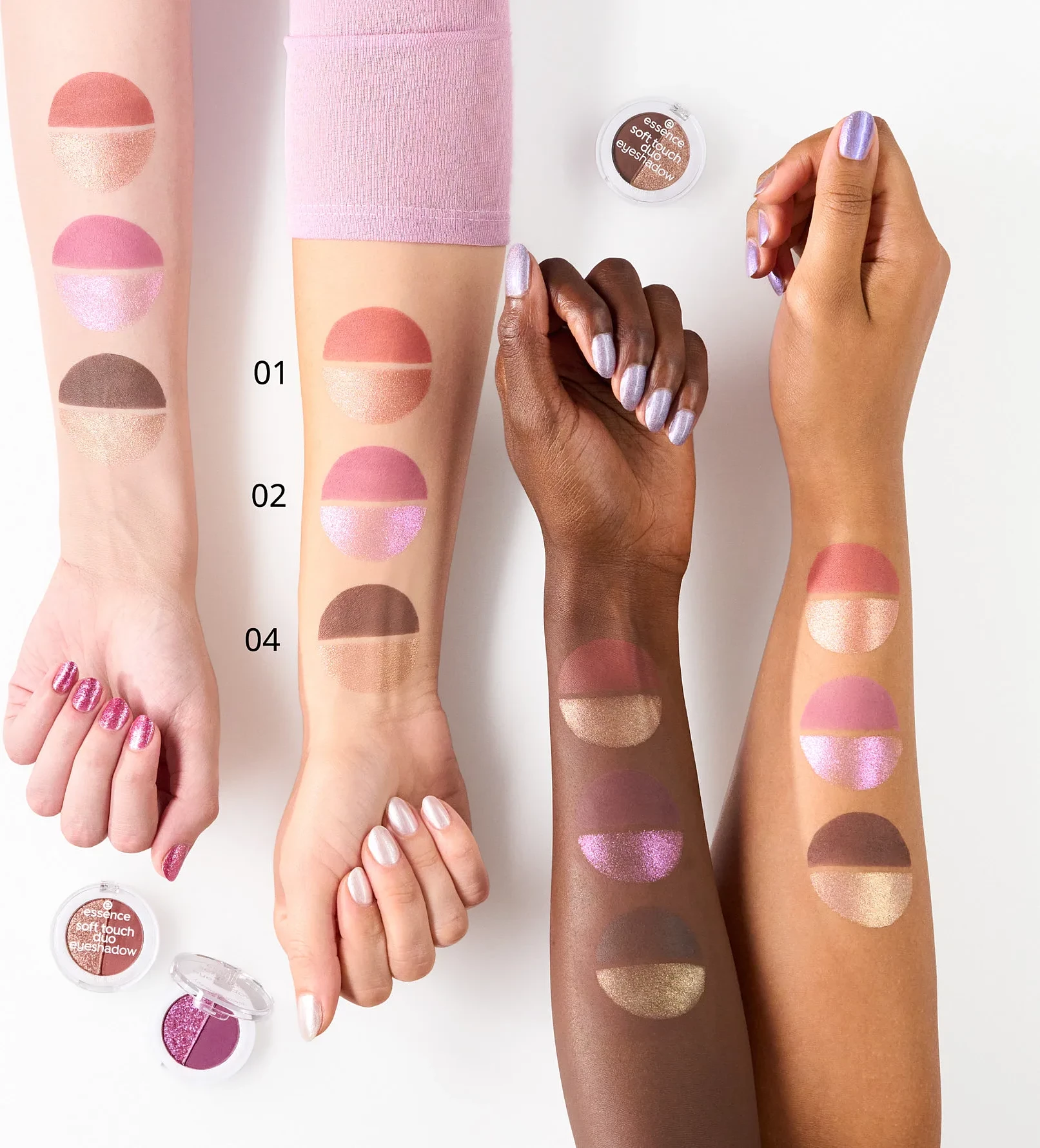Essence Soft Touch Duo Eyeshadow - 04 Mocha Muse