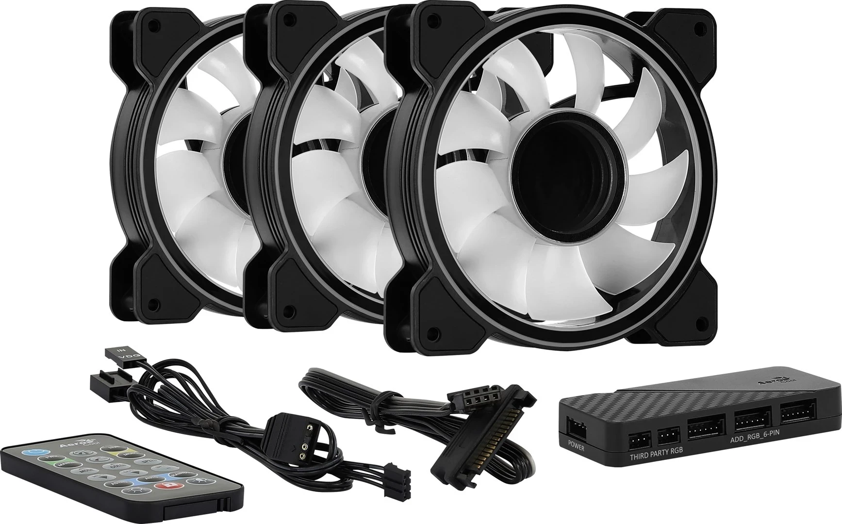 Set ftohësish Aerocool Mirage 12 ARGB PRO, të zi