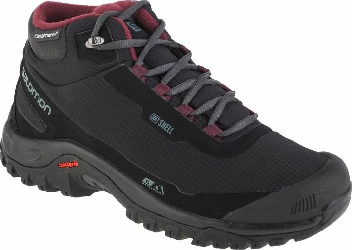 Atlete të larta Salomon për femra, të zeza dhe të kuqe