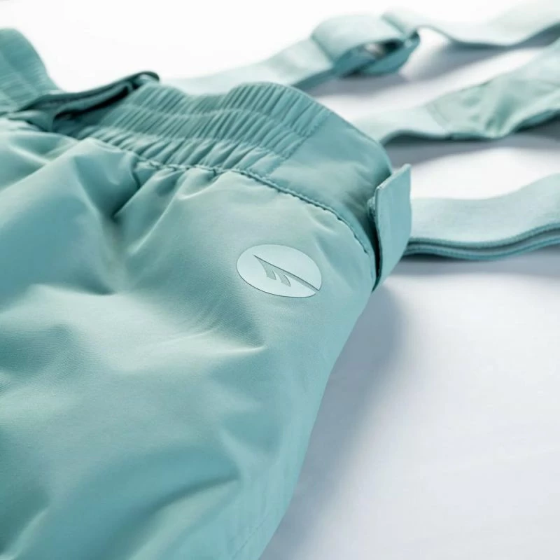 Pantallona ski për femra Hi-Tec, blu dhe jeshile