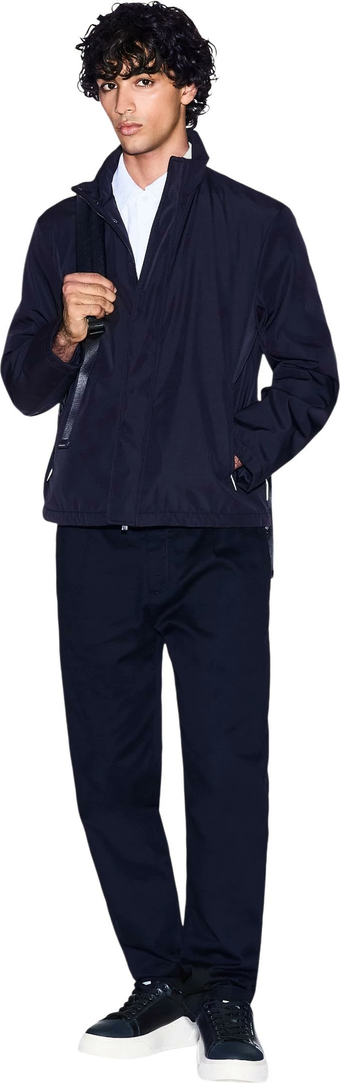 Jakne Armani Exchange XM001579 AF16926 për meshkuj, kaltër e errët [Madhësia: S]