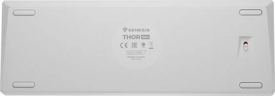 Tastierë mekanike Genesis Thor 660 G2, RGB, Gateron Brown, e bardhë