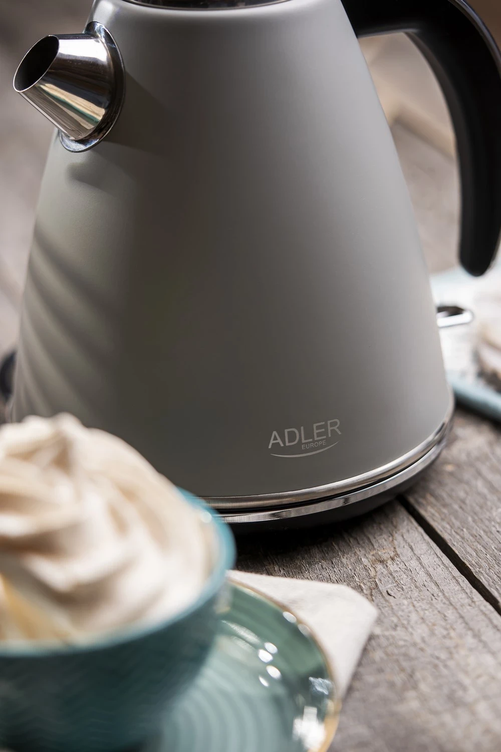 Çajnik Adler AD 1343, 1.5L, gri