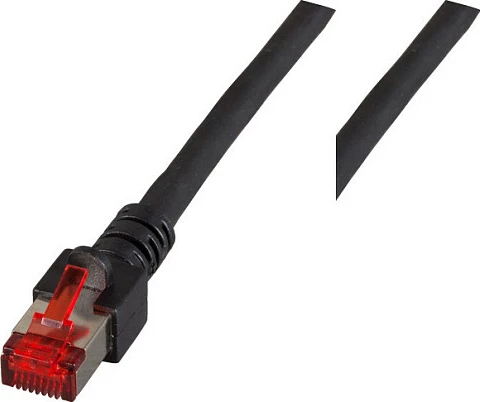 Kabllo rrjeti EFB Elektronik Cat6 S/FTP RJ-45 1.5m, e zezë