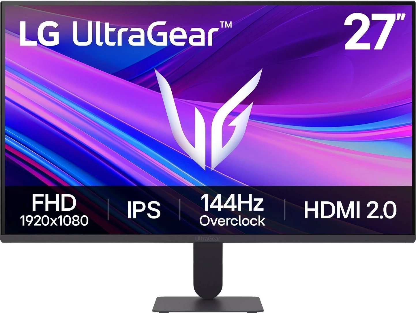 Monitor LG UltraGear 27G411A-B, 27", IPS, Full HD, 144Hz, i zi