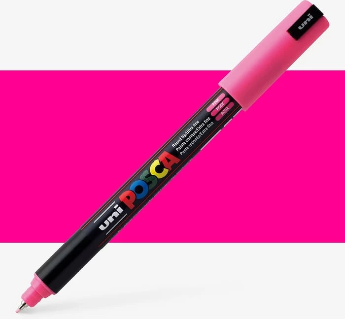 UNI POSCA PC-1M Marker – Ngjyrë Rozë