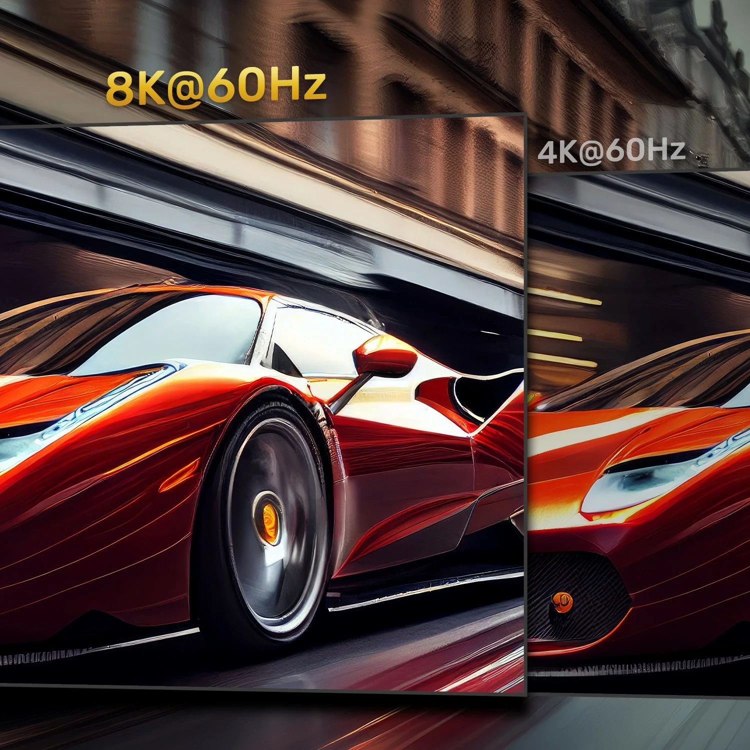 Kabëll HDMI Unitek 2.1 8K 60Hz, 5m, zi-argjendtë