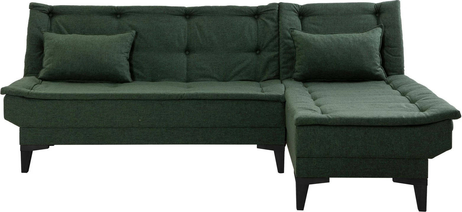 Kënd-sofë krevati Atelier del Sofa, Santo-S, ngjyrë e gjelbër