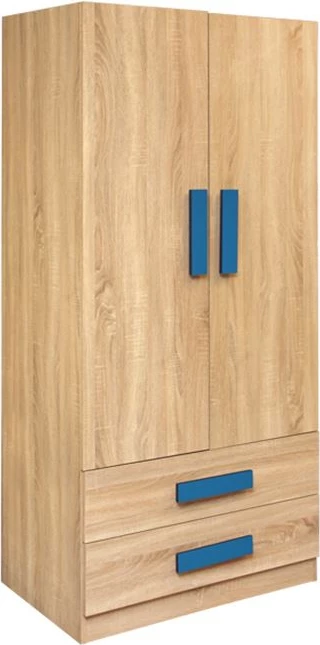 Dollap 2 dyer për dhomë loje Sonama-Blu FH335+FH336.01 80X50X180cm