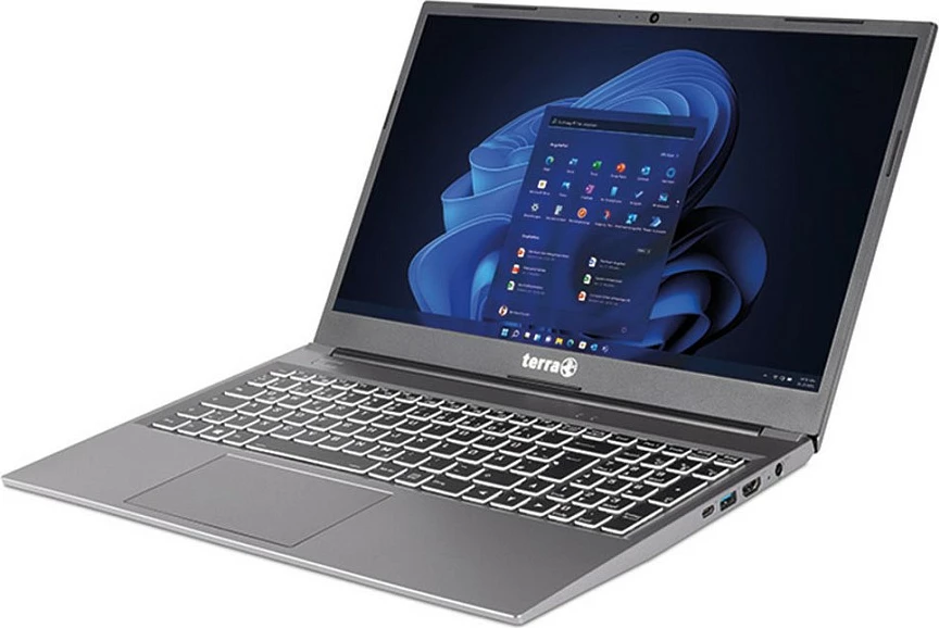 Laptop Terra 1517R, Intel Core i3, 15.6″ FHD, 8GB RAM, 500GB, Windows 11 Pro, gri e errët 2