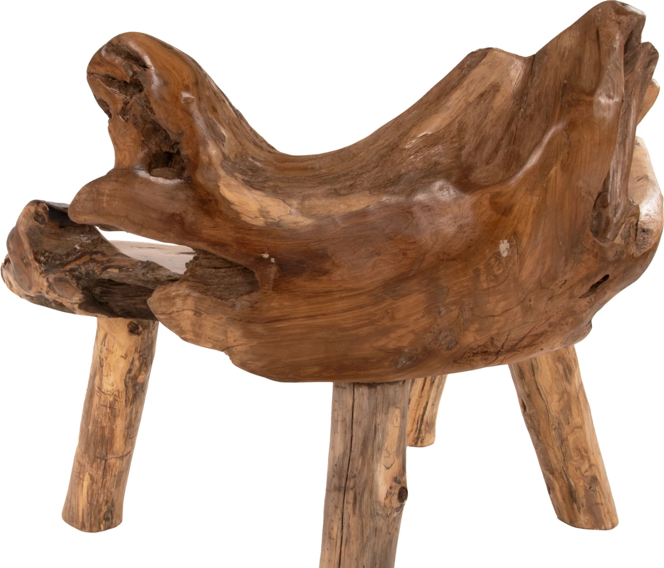 Stol FH9348 dru tik ngjyrë natyrale 120x88x80 cm