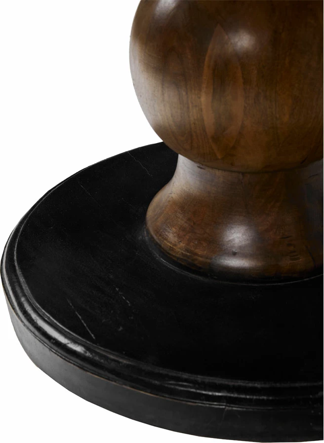 Tavolinë ngrënieje MAGNOLIA, dru mango natyral, 120x120x77cm