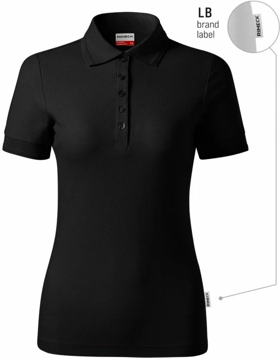 Maicë polo Malfini femra, e zezë