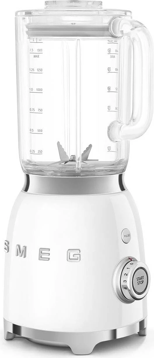 Blender Smeg BLF03WHEU 800W 1.5L 4 shpejtësi, i bardhë