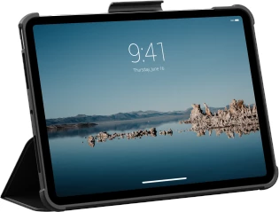 Mbështjellës UAG Plyo me qëndrim dhe mbajtëse për Apple Pencil për iPad Pro 11" (2024), Zi
