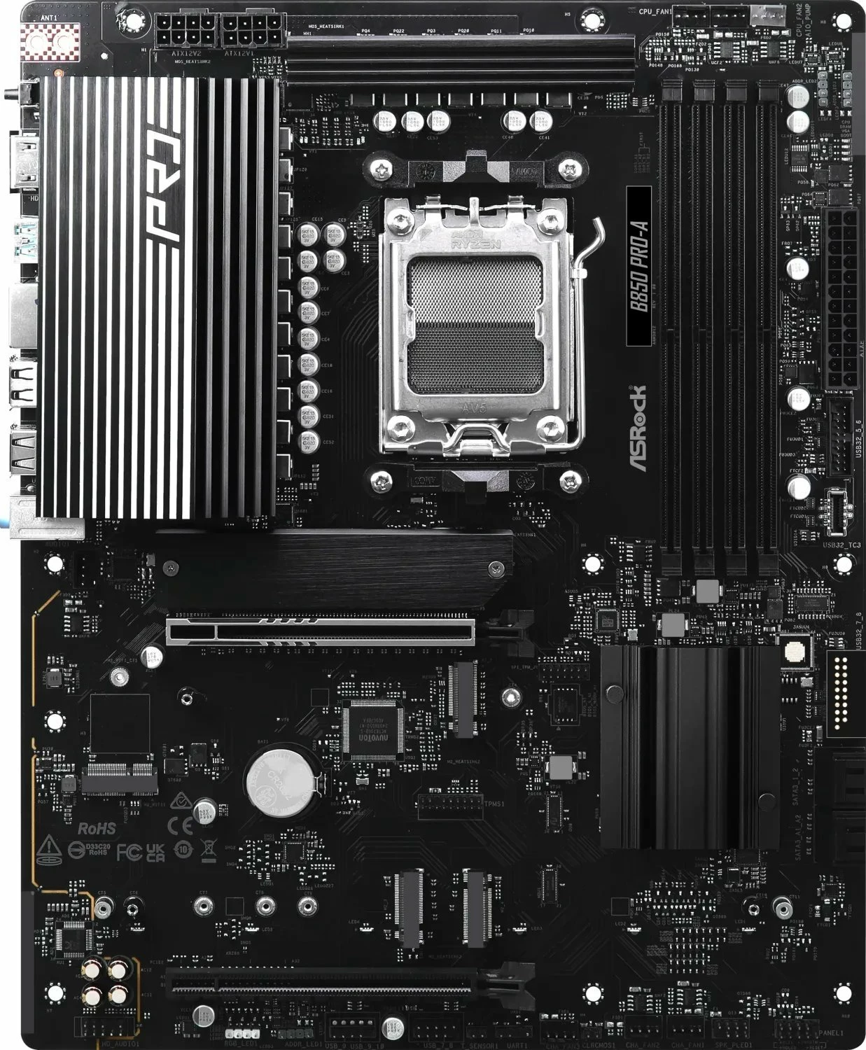 Pllakë amë ASRock B850 PRO-A ATX DDR5 256GB