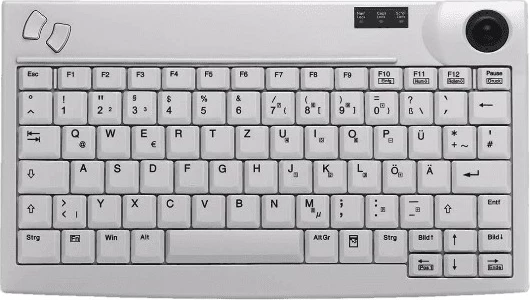 Tastierë mekanike Cherry AK-440, Tenkeyless, Wired, USB, QWERTZ, e bardhë