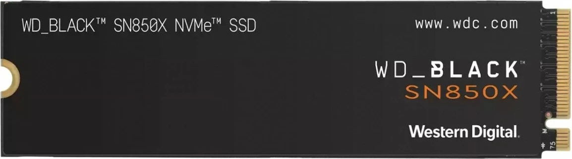 SSD WD Black SN850X, 4TB, NVMe M.2 2280, Western Digital