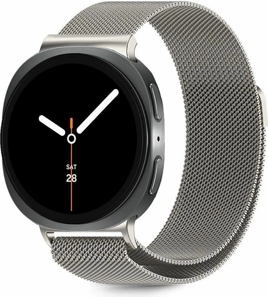 Rrip çeliku Tech-Protect MilaneseBand për Samsung Galaxy Watch 40/44/46 mm, ngjyrë ari, 1 copë