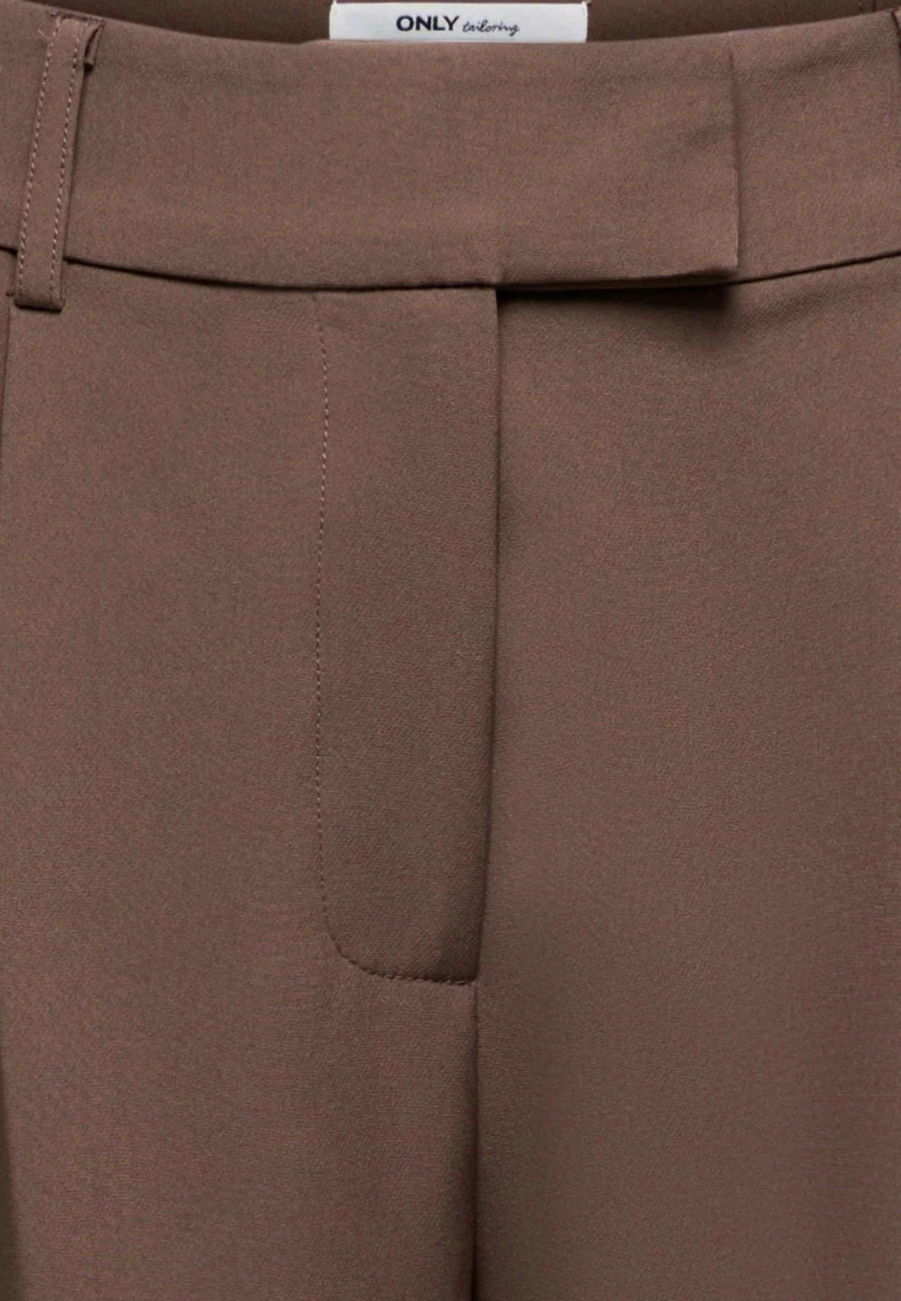 Pantallona për femra Only ONLLINDA-BERRY HW STR PANT CC, kafe [Madhësia: W38 L32]